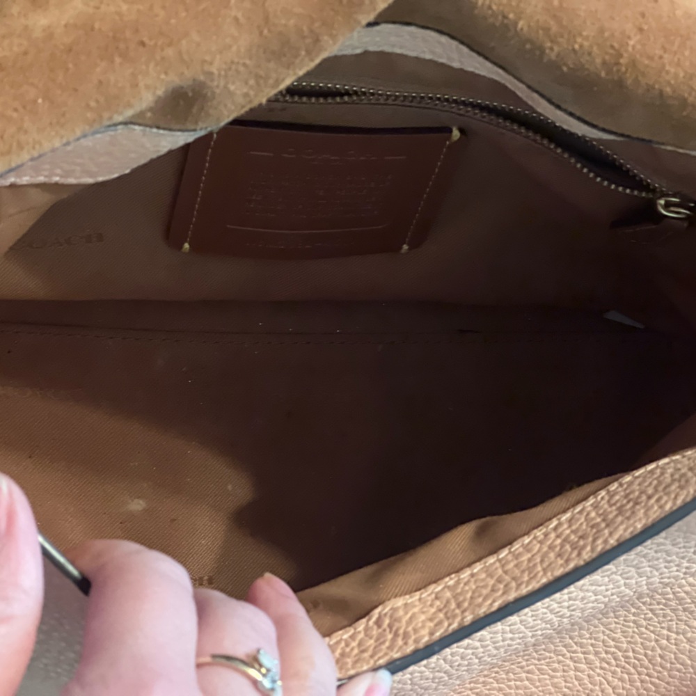 Coach color block purse. straps can be taken off I left both on so you can see - Picture 7 of 11